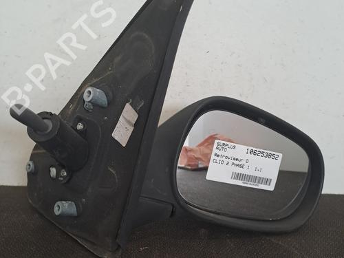Used Right mirror RENAULT CLIO II (BB_, CB_) 1.2 (BB0A, BB0F, BB10, BB1K, BB28, BB2D, BB2H, CB0A,... (58 hp) 28389587