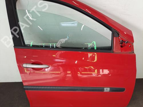 Used Right front door RENAULT CLIO III (BR0/1, CR0/1) 1.2 16V Hi-Flex (BR1U, CR1U) (75 hp) 31269498