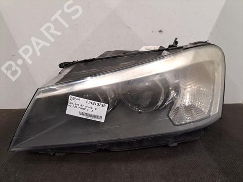 Used Left headlight BMW X3 (F25) xDrive 20 d (163 hp) 30863924