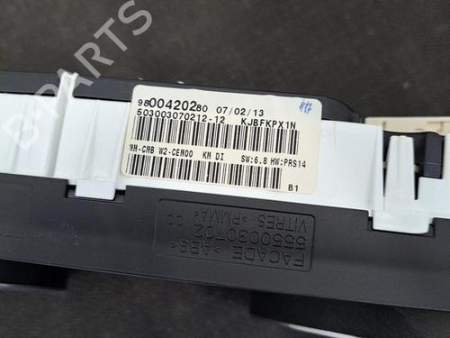 Used Instrument cluster PEUGEOT 508 SW I (8E_) 1.6 HDi (115 hp) 28402350