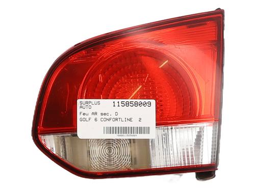Used Right tailgate light Right tailgate light VW GOLF VI (5K1) [2008-2014] 31300657 31300657