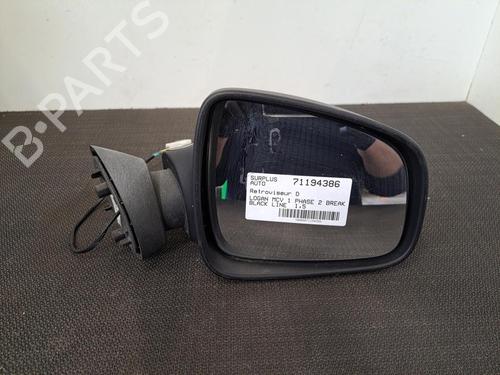 Used Right mirror DACIA LOGAN MCV (KS_) 1.5 dCi (KS0W) (86 hp) 28408272