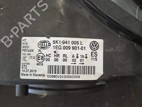 Left headlight VW GOLF VI (5K1) 1.6 TDI | BP29299988C28 