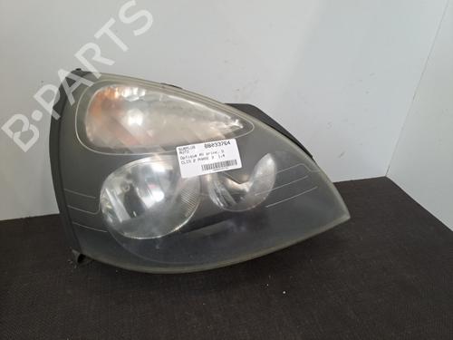 Faro derecho RENAULT CLIO II (BB_, CB_) 1.4 16V (B/CB0P, BB13) (98 hp) 28410055