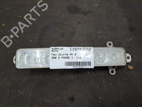Used Left daytime light PEUGEOT 308 II (LB_, LP_, LW_, LH_, L3_) 1.6 HDi / BlueHDi 115 (115 hp) 30471346