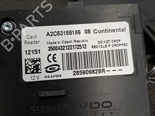 Used Card reader Card reader RENAULT SCÉNIC III (JZ0/1_) 1.6 dCi (JZ00, JZ12) (130 hp) 28406761 28406761