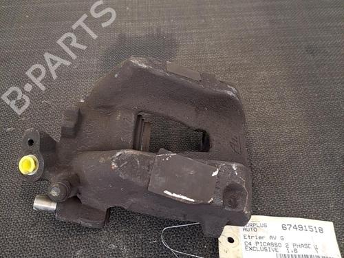 Bremssattel links vorne für CITROËN C4 Picasso II 1.6 HDi / BlueHDi 115 (115 hp) 28391599