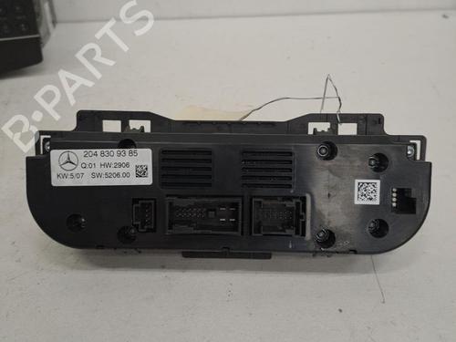 Climate control MERCEDES-BENZ C-CLASS (W204) C 220 CDI (204.002) | BP28396673I5