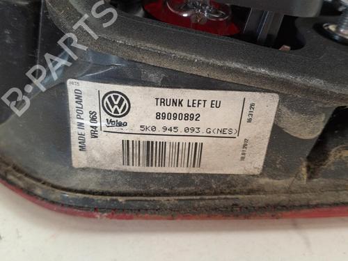 Left tailgate light VW GOLF VI (5K1) 1.6 TDI | BP28396840C79 