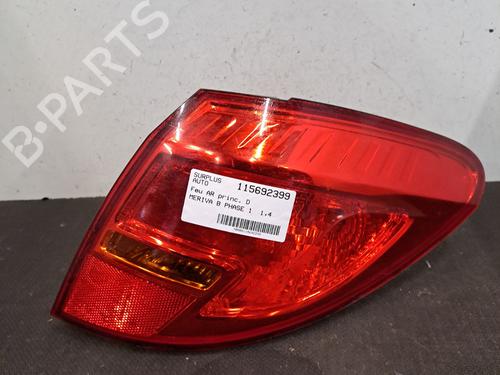 Used Right taillight OPEL MERIVA B MPV (S10) 1.4 (75) (120 hp) 30463431