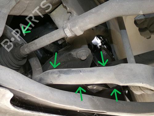 Used Anti roll bar Anti roll bar CITROËN C-ELYSEE (DD_) 1.5 BlueHDi 100 (102 hp) 39021612 39021612