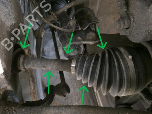 Drivaksel fortil venstre Drivaksel fortil venstre NISSAN X-TRAIL II (T31) 2.0 dCi 4x4 (150 hp) 35750927 35750927