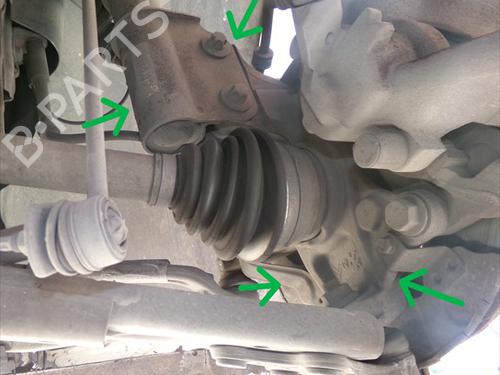 Used Left front steering knuckle Left front steering knuckle CITROËN C4 Grand Picasso II (DA_, DE_) 1.6 HDi / BlueHDi 115 (115 hp) 40256078 40256078