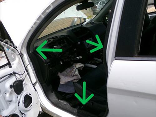 Used Rubber door seal Rubber door seal MITSUBISHI ASX (GA_W_) 1.8 DI-D (GA6W) (150 hp) 34180612 34180612