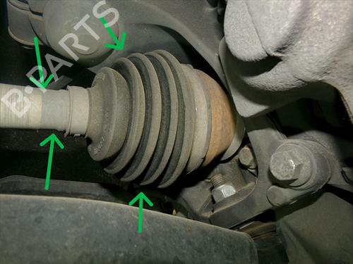 Arbre de transmission avant gauche Arbre de transmission avant gauche 37193587 37193587