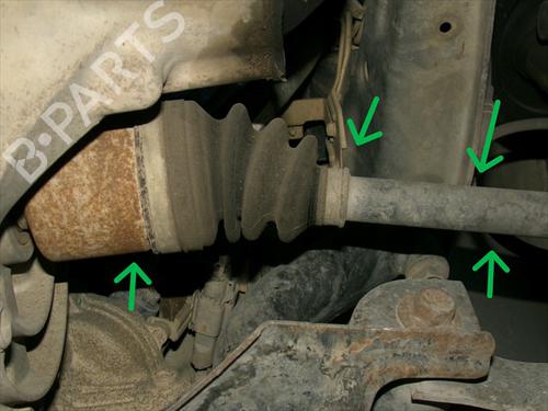 Left front driveshaft SUZUKI SWIFT III (MZ, EZ) 1.3 DDiS (RS413D) | BP40179656M38 - Image 2