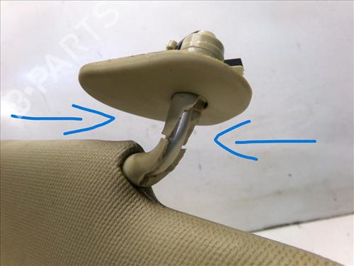 Left sun visor ALFA ROMEO 159 (939_) 1.9 JTDM 16V (939AXC1B, 939AXC12) | BP26314226I1  - Image 5