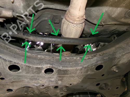 Used Anti roll bar Anti roll bar TOYOTA COROLLA Estate (_E12_) 2.0 D-4D (CDE120_, CDE120R) (90 hp) 31658774 31658774