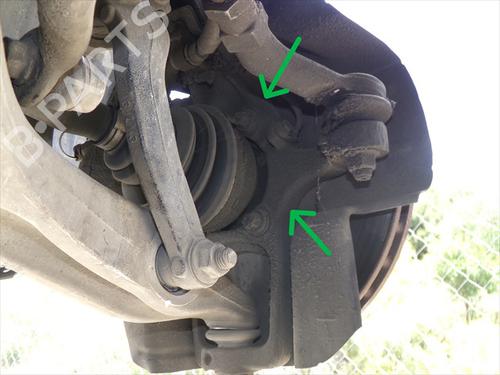 Used Right front steering knuckle Right front steering knuckle ALFA ROMEO 159 (939_) 1.9 JTDM 16V (939AXC1B, 939AXC12) (150 hp) 36070659 36070659