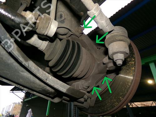 Used Right front steering knuckle Right front steering knuckle OPEL COMBO Tour 1.7 DTI 16V (75 hp) 39739090 39739090