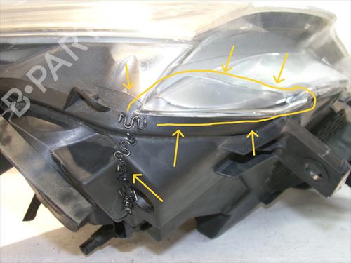 Right headlight CITROËN BERLINGO Box Body/MPV (B9) 1.6 HDi 75 | BP34235859C29 - Image 5
