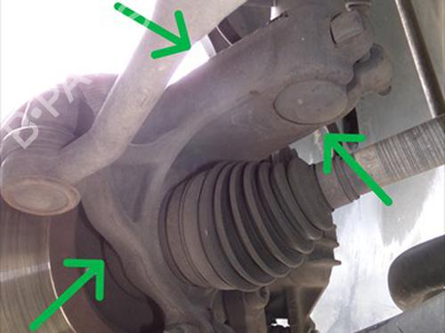 Used Left front steering knuckle Left front steering knuckle CITROËN C3 II (SC_) 1.4 HDi 70 (SC8HZC, SC8HR0, SC8HP4) (68 hp) 33265239 33265239