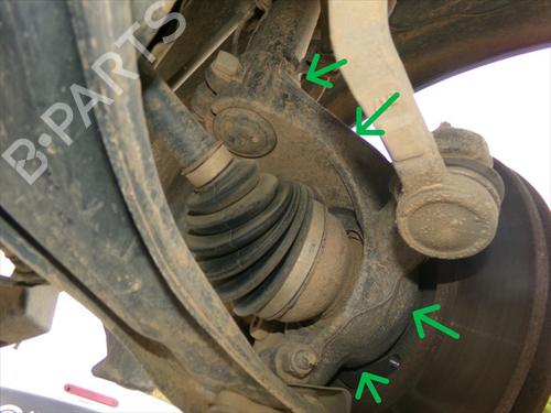 Used Right front steering knuckle Right front steering knuckle CITROËN C4 CACTUS 1.6 BlueHDi 100 (99 hp) 39739031 39739031