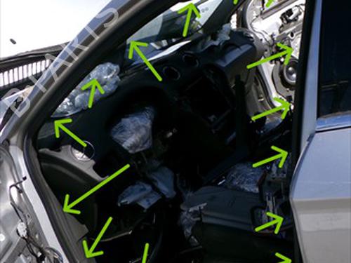 Used Rubber door seal Rubber door seal FORD MONDEO IV (BA7) 2.0 TDCi (140 hp) 33715876 33715876