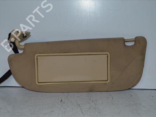 Used Left sun visor Left sun visor PEUGEOT 607 (9D, 9U) 2.7 HDi 24V (204 hp) 24858123 24858123