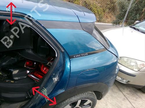 Used Left rear fenders Left rear fenders CITROËN C4 CACTUS 1.6 BlueHDi 100 (99 hp) 40622056 40622056