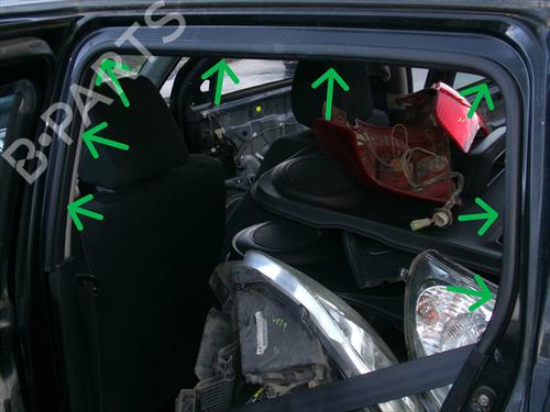 Used Rubber door seal Rubber door seal SUZUKI SWIFT III (MZ, EZ) 1.3 DDiS (RS413D) (75 hp) 40179648 40179648