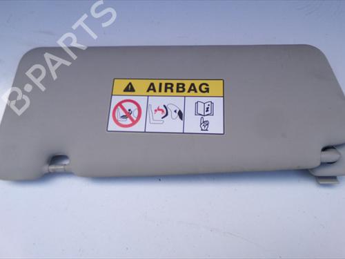 Used Right sun visor Right sun visor RENAULT CAPTUR I (J5_, H5_) 1.5 dCi 90 (J5N4, J5M5, J5MW, J5M6, J5AL, J5AJ) (90 hp) 34535089 34535089