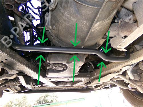 Used Anti roll bar Anti roll bar BMW 5 (E39) 525 tds (143 hp) 29484152 29484152