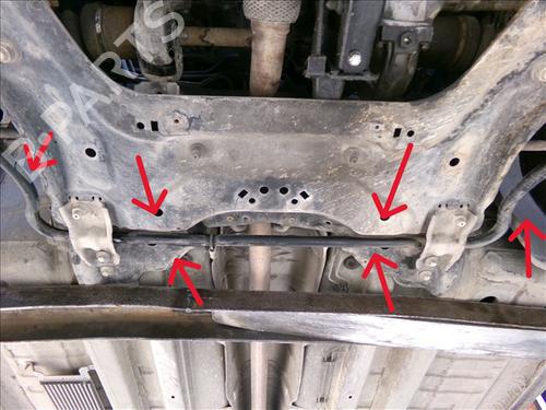 Used Anti roll bar Anti roll bar CITROËN C4 Coupe (LA_) 1.6 HDi (109 hp) 27625276 27625276