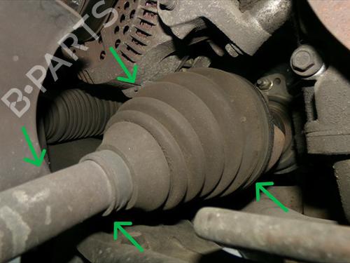 Right front driveshaft FORD COUGAR (EC_) 2.5 V6 24V | BP40179672M39 - Image 2