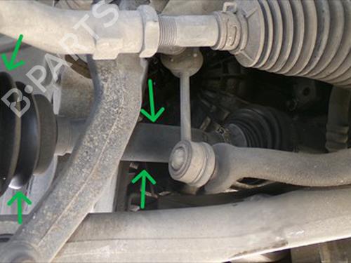 Used Left front driveshaft Left front driveshaft ALFA ROMEO 159 (939_) 1.9 JTDM 16V (939AXC1B, 939AXC12) (150 hp) 36070664 36070664