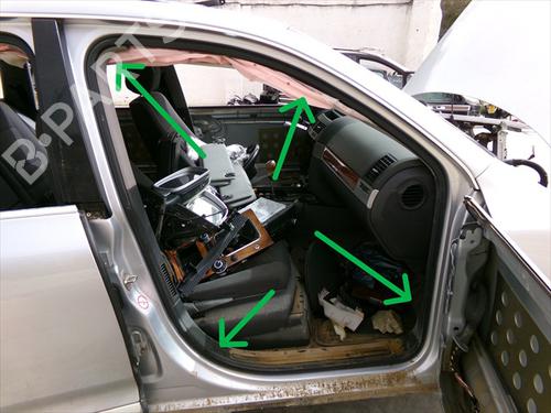 Used Rubber door seal Rubber door seal VW TOUAREG (7LA, 7L6, 7L7) 2.5 R5 TDI (174 hp) 33265436 33265436