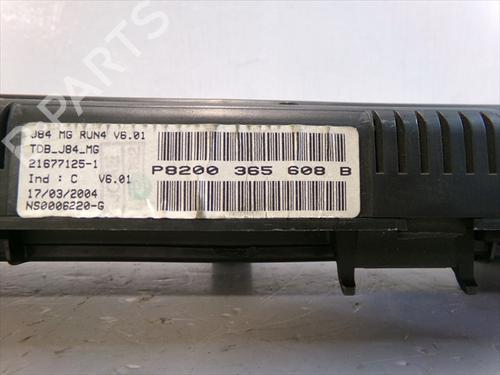 Electronic module RENAULT SCÉNIC II (JM0/1_) 1.9 dCi (JM0G, JM12, JM1G, JM2C) | BP37508431M83 - Image 4