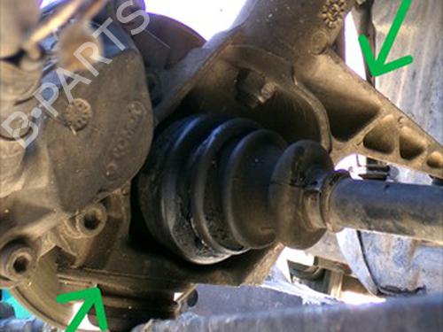 Used Right front steering knuckle Right front steering knuckle AIXAM A.721 0.4 D (5 hp) 33423365 33423365