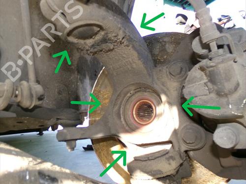 Used Left front steering knuckle Left front steering knuckle 38683061 38683061