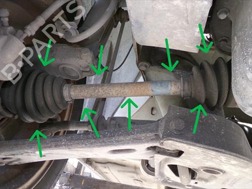 Used Right front driveshaft Right front driveshaft 38770558 38770558