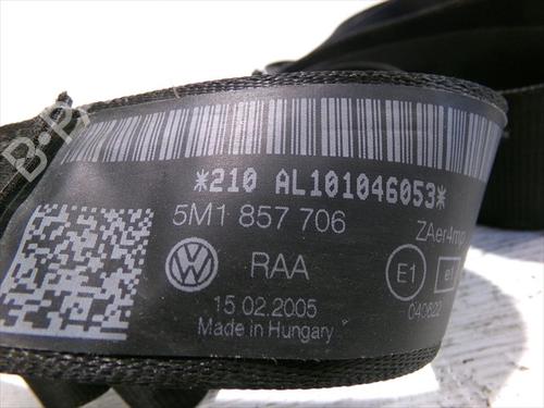 Front right seatbelt VW GOLF PLUS V (5M1, 521) 1.4 16V | BP24564385I25  - Image 5