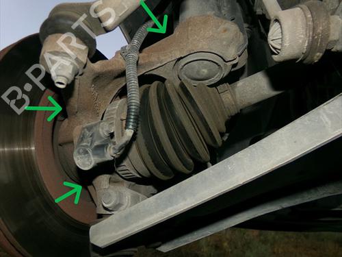 Left front steering knuckle FORD COUGAR (EC_) 2.5 V6 24V | BP40179673M25 - Image 2