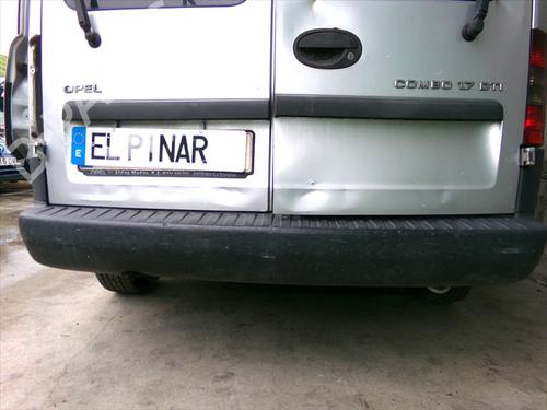 Paragolpes trasero Paragolpes trasero OPEL COMBO Tour 1.7 DTI 16V (75 hp) 39739077 39739077