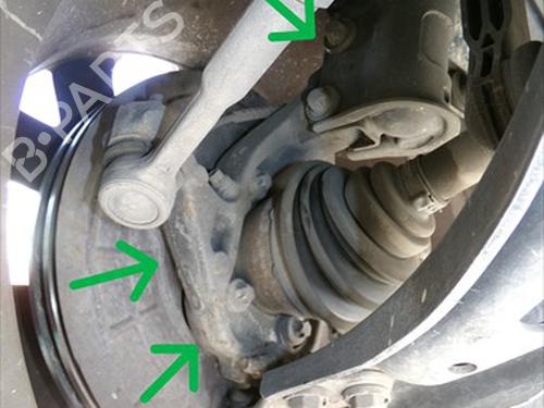 Used Left front steering knuckle Left front steering knuckle 37282539 37282539