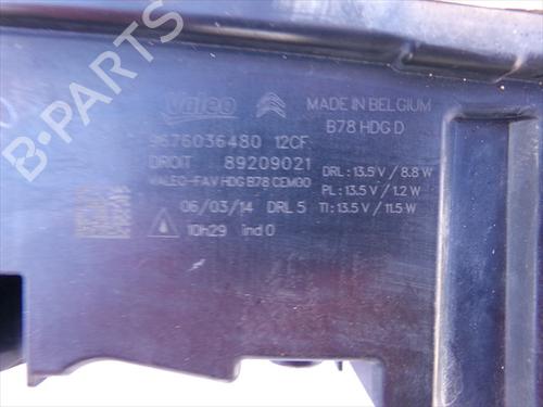 Right daytime light CITROËN C4 Picasso II 1.6 HDi 90 | BP31241860C103 - Image 3