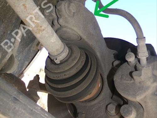 Used Left front steering knuckle Left front steering knuckle FORD FOCUS II Saloon (DB_, FCH, DH) 1.6 TDCi (109 hp) 33301592 33301592