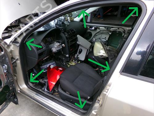 Gummiliste Gummiliste FORD MONDEO III (B5Y) 2.0 16V TDDi / TDCi (115 hp) 39767269 39767269