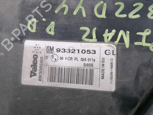 Right headlight OPEL MERIVA A MPV (X03) 1.7 CDTI (E75) | BP33904906C29 - Image 2