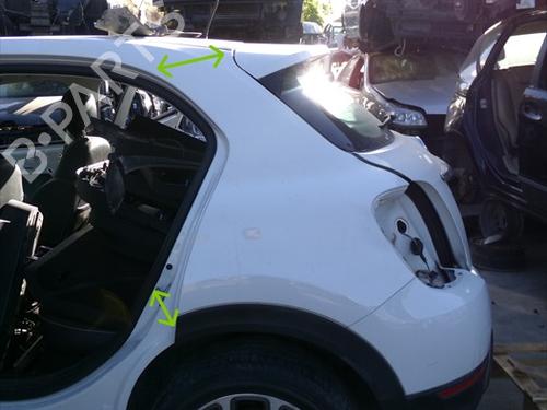 Used Left rear fenders Left rear fenders FIAT 500X (334_) 1.4 (334AXC1B, 334AXC11) (140 hp) 40622015 40622015